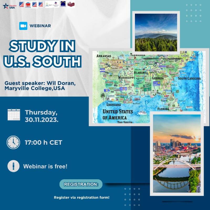 Webinar: "Study in U.S. South"