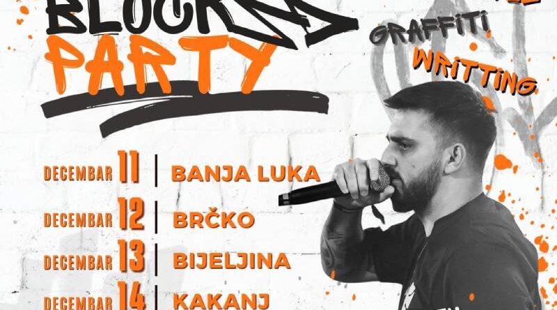 BLOCK PARTY – DJ i Hip Hop radionice za mlade