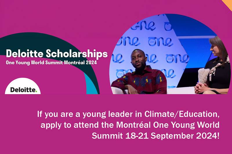 Deloitte | One Young World | Scholarship 2024