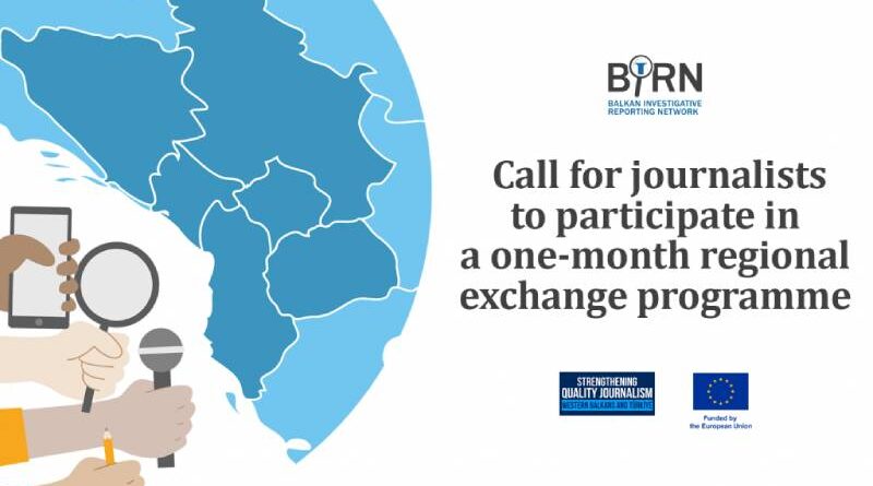 Program razmjene za novinare i novinarke Zapadnog Balkana