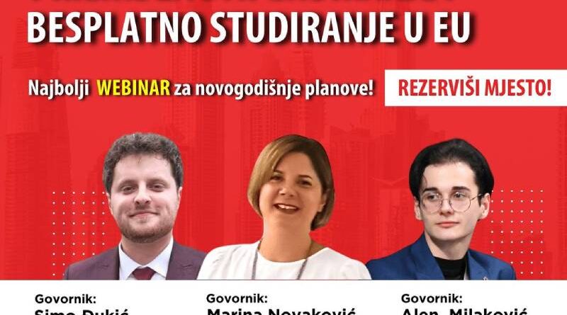 Webinar "Moja Karijera"