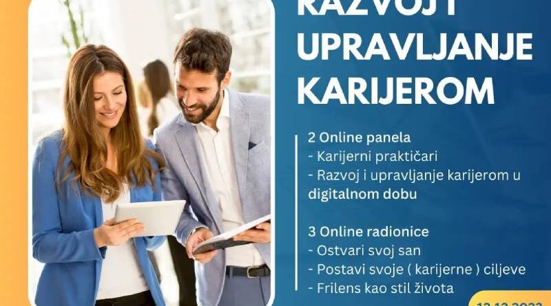 Online događaj "Razvoj i upravljanje karijerom"
