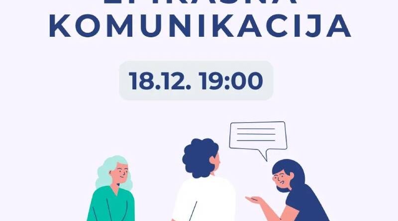 Online radionica: Efikasna komunikacija