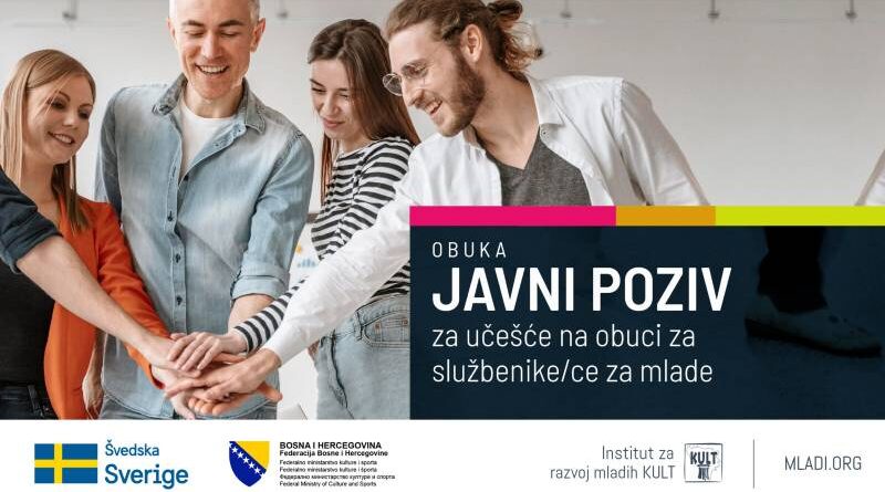 Javni poziv za Osnovnu obuku službenika za mlade u BiH