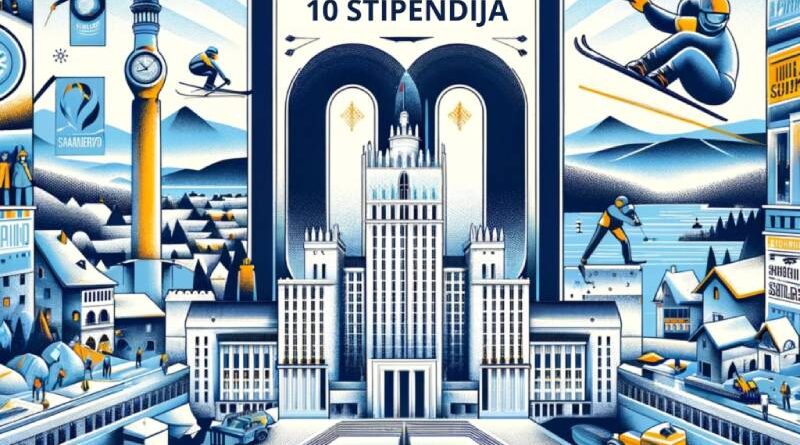 Otvoren poziv za 10 stipendija u čast 40. godišnjice Zimskih Olimpijskih Igara 1984. u Sarajevu kroz projekat Connectowns2U