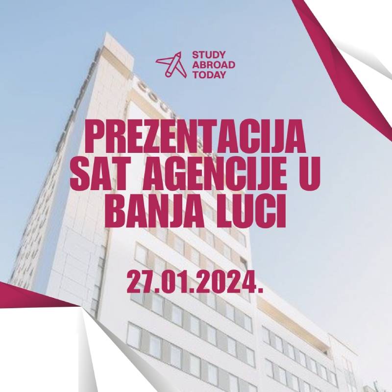 Prezentacija Study Abroad Today Agencije u Banja Luci
