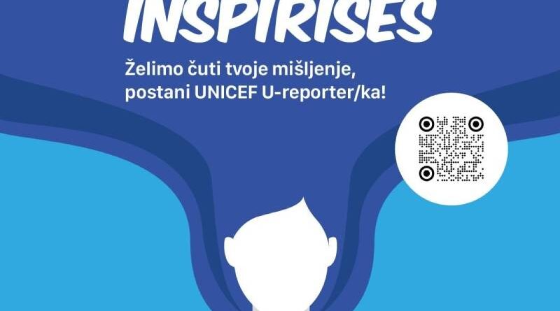 UNICEF traži pomoćnice i pomoćnike u promociji U-Reporta BiH