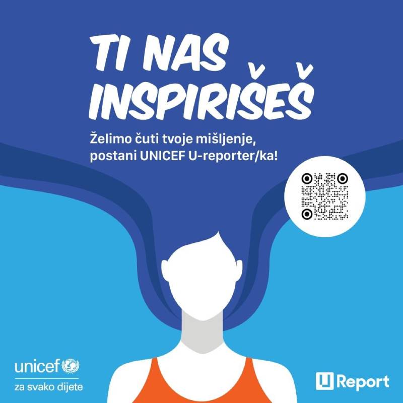UNICEF traži pomoćnice i pomoćnike u promociji U-Reporta BiH
