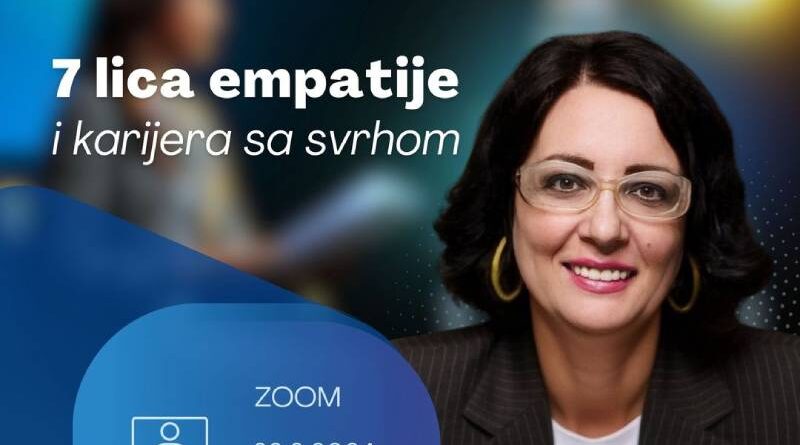 Zoom radionica: 7 lica empatije