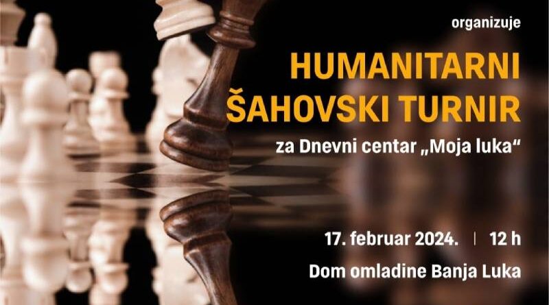 Humanitarni šahovski turnir u Domu omladine
