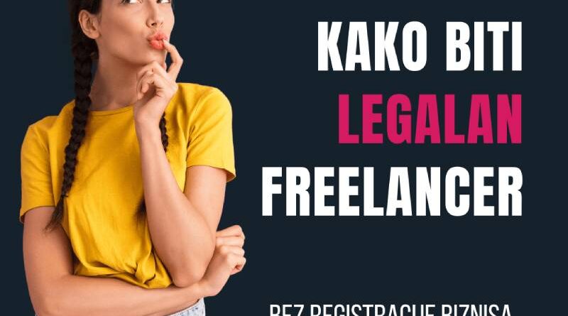 Kako biti legalan freelancer - bez registracije biznisa