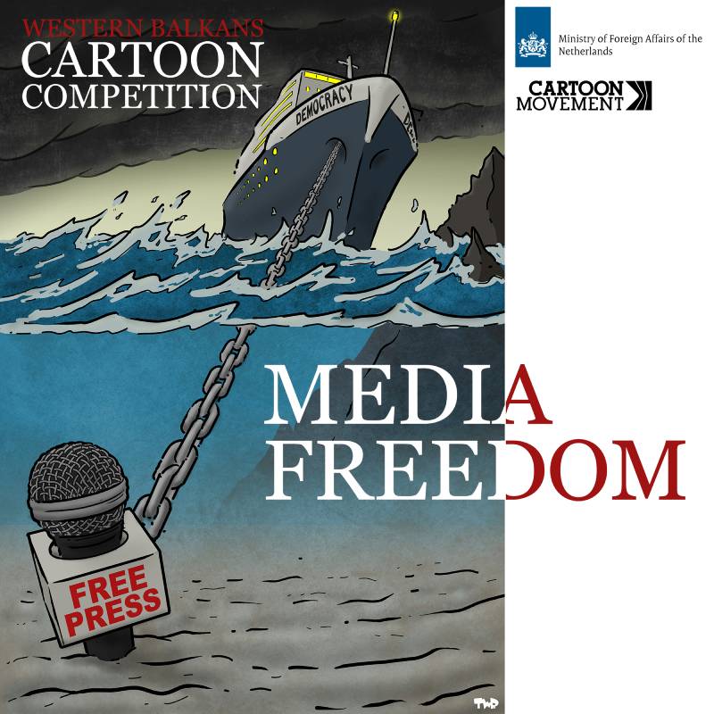 Konkurs za ilustracije na temu slobode medija