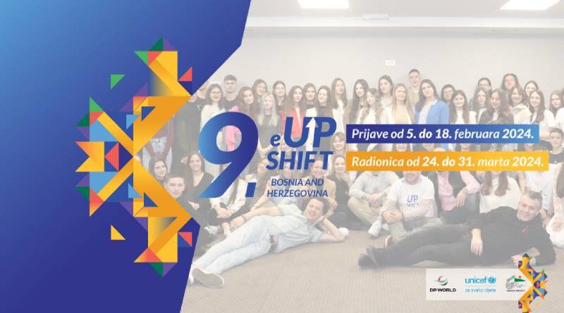 #tražimoprobleme u Bosni i Hercegovini: OTVORENE SU PRIJAVE ZA 9. eUPSHIFT RADIONICU