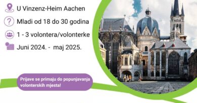 Poziv za mlade iz BiH za volontiranje u Njemačkoj