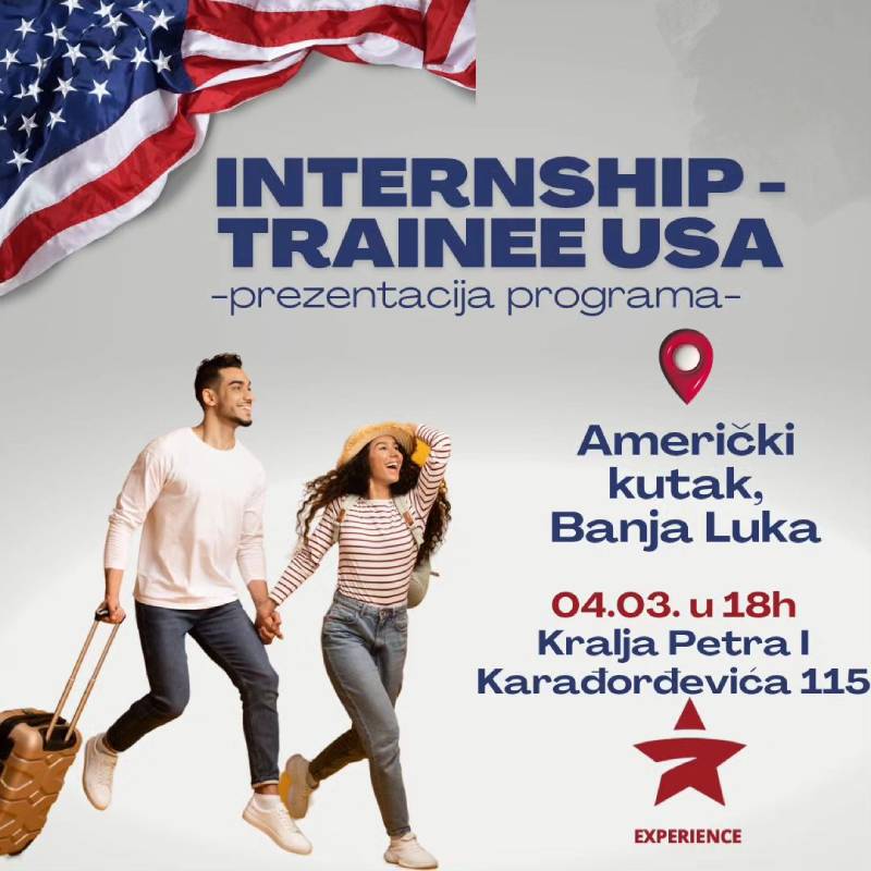 Prezentacija Programa Internship Trainee USA