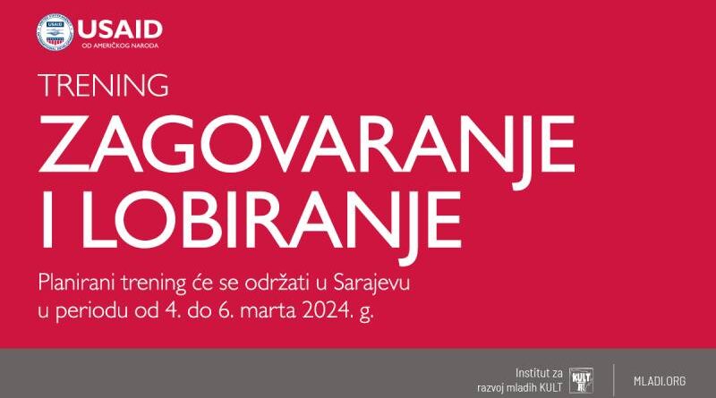 Trening Zagovaranje i lobiranje