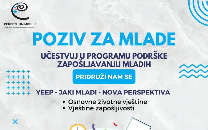 Učestvuj u programu podrške zapošljavanju mladih