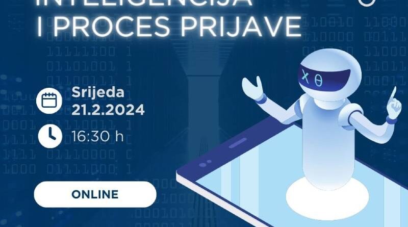 Webinar: Umjetna(AI) inteligencija i proces prijave
