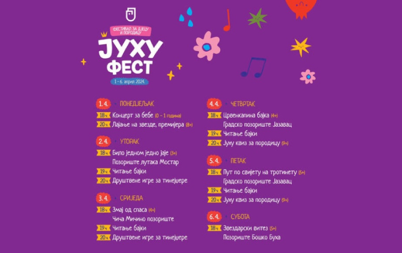 April: Treći „Juhu fest“ u GP „Jazavac“