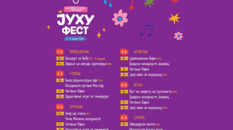 April: Treći „Juhu fest“ u GP „Jazavac“