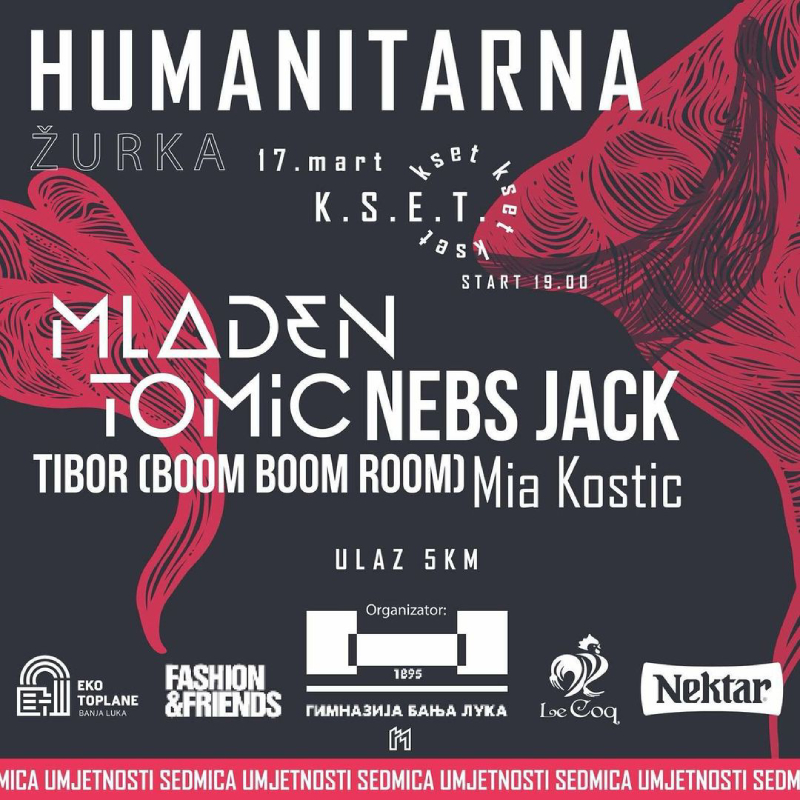 Humanitarna žurka u KSET-u