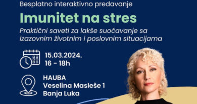 Interaktivno predavanje: Imunitet na stres