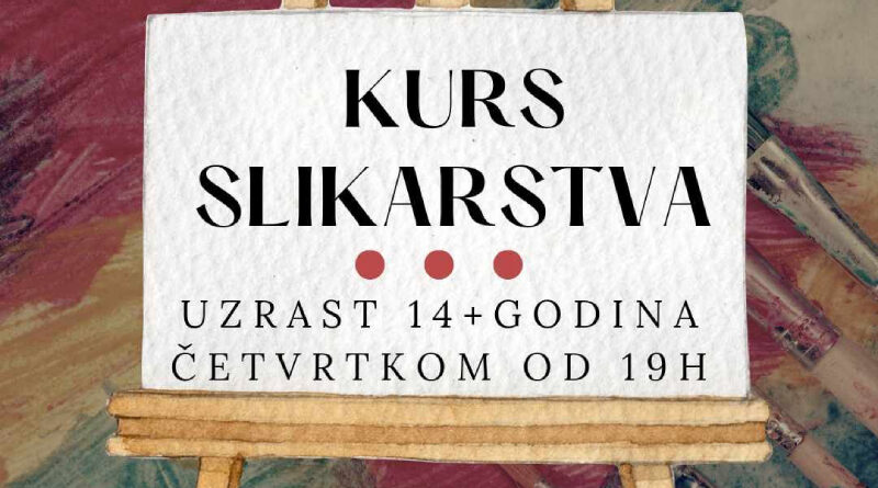 Kurs slikarstva
