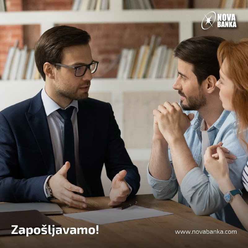 Nova banka zapošljava