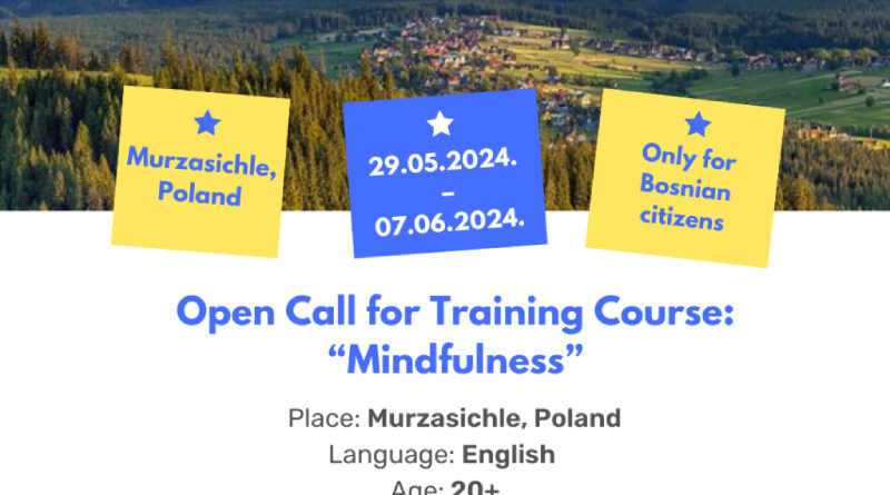 Open Call for Training for Youth Workers in Poland