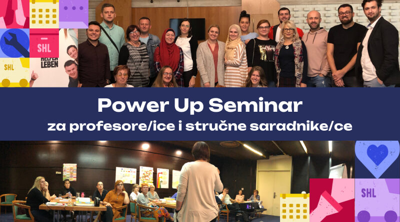 Otvoren je poziv za Power Up Seminar za profesore i stručne saradnike