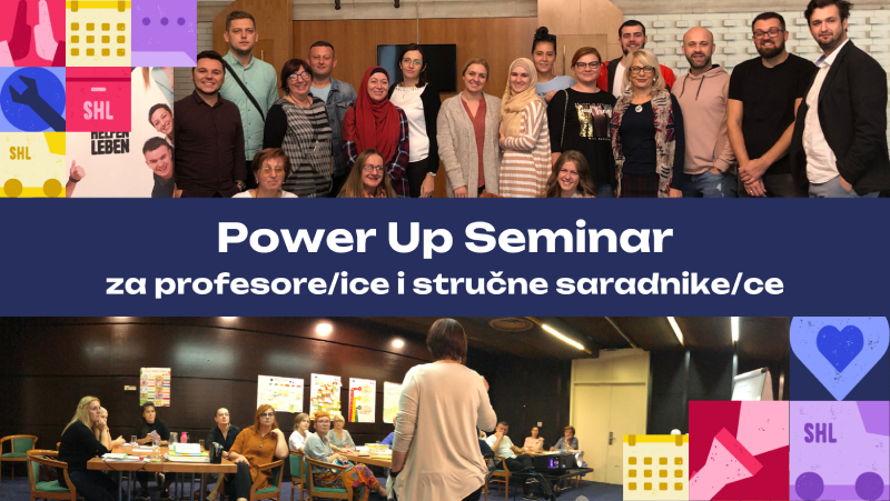 Otvoren je poziv za Power Up Seminar za profesore i stručne saradnike