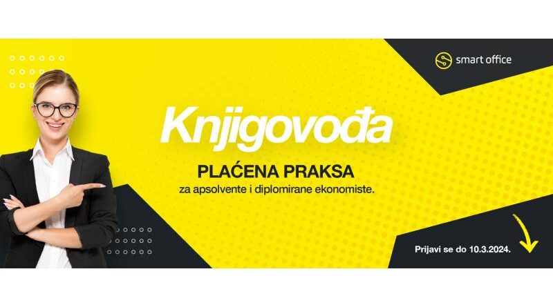 Plaćena praksa: Knjigovođa