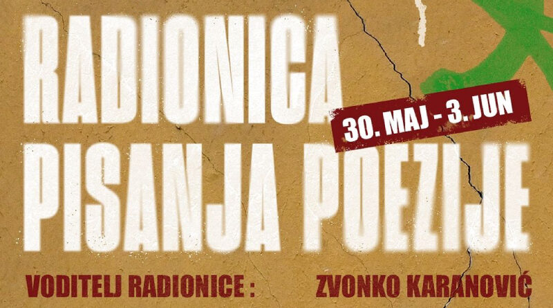 Radionica pisanja poezije