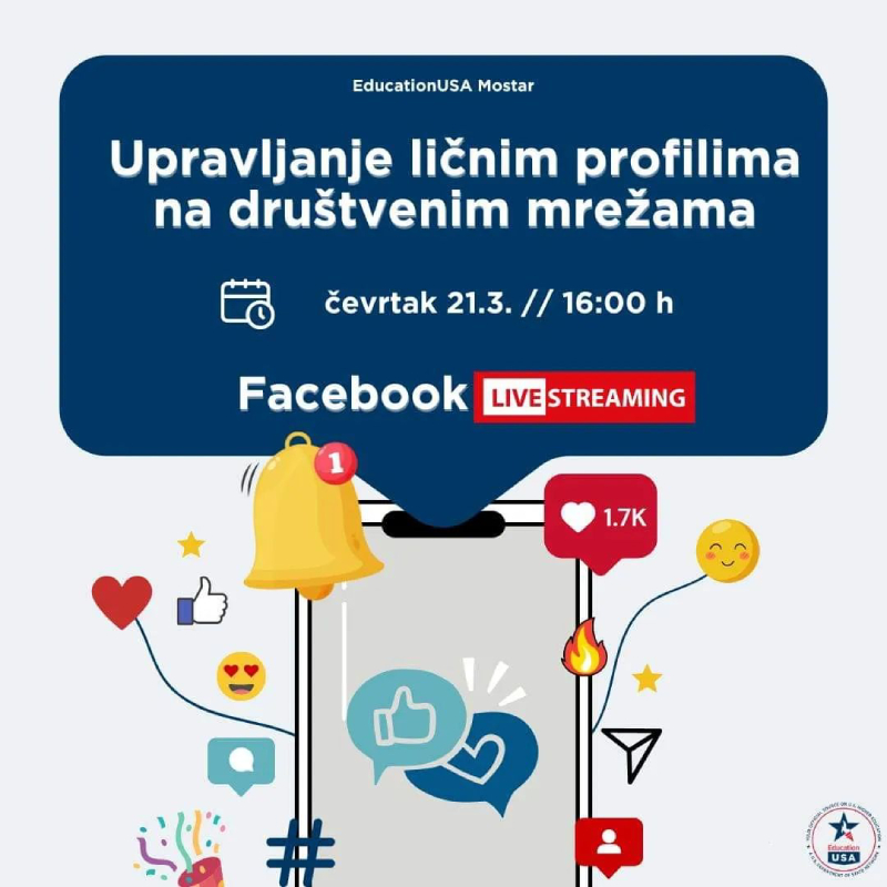Upravljanje ličnim profilima na društvenim mrežama?