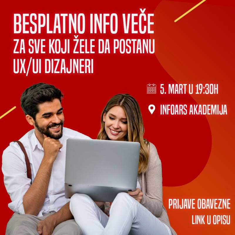 Besplatno info veče: UX/I dizajn