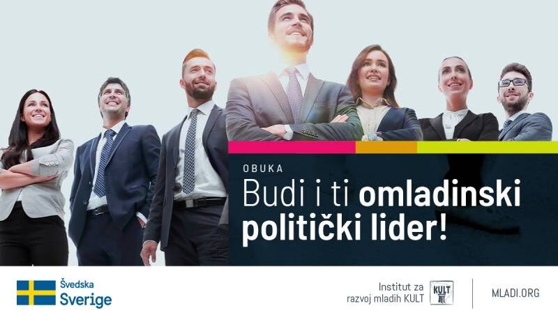 Javni poziv za obuku Uči, misli i djeluj! za omladinske političke lidere