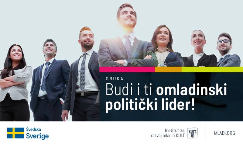 Javni poziv za obuku Uči, misli i djeluj! za omladinske političke lidere
