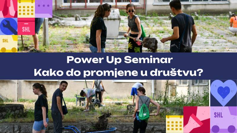 Poziv za prijave na MOOC Power Up Seminar - Kako do promjene u društvu?