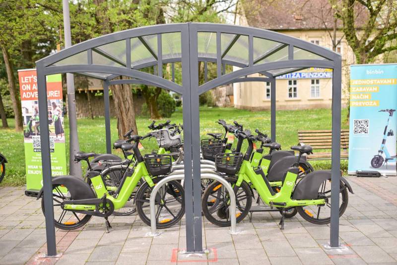 U okviru novog koncepta urbane mobilnosti, u funkciji električni bicikli