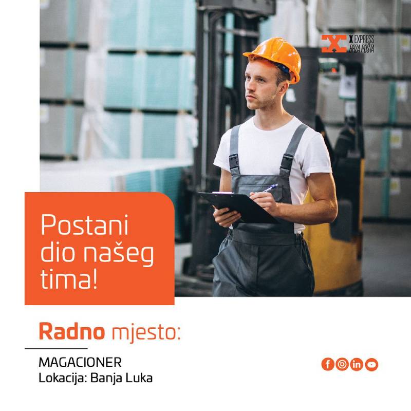 X EXPRESS zapošljava