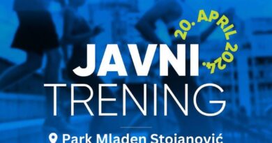 Javni trening pred Beogradski maraton