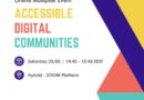 Online event: Accessible Digital Societies