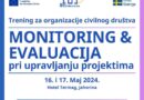 Trening za OCD: Monitoring i evaluacija pri upravljanju projektima