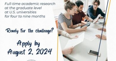 2025-2026 Fulbright Foreign Student Program