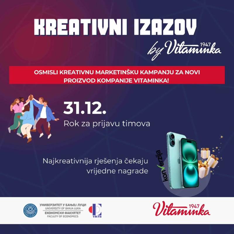 Poziv za studente: Kreativni izazov by Vitaminka