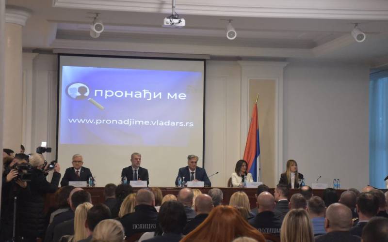 Uspostavljen sistem “Pronađi me”