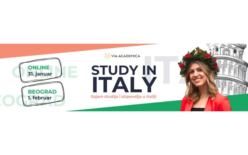 STUDY IN ITALY 2025 – Od Amalfi obale do diplome – Italija te zove!