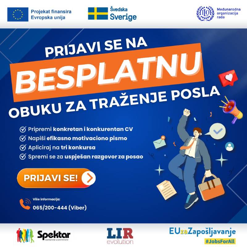 Besplatna obuka za traženje posla