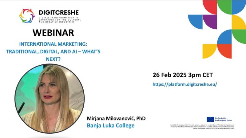Webinar - International Marketing: Traditional, Digital, and AI – What’s Next?