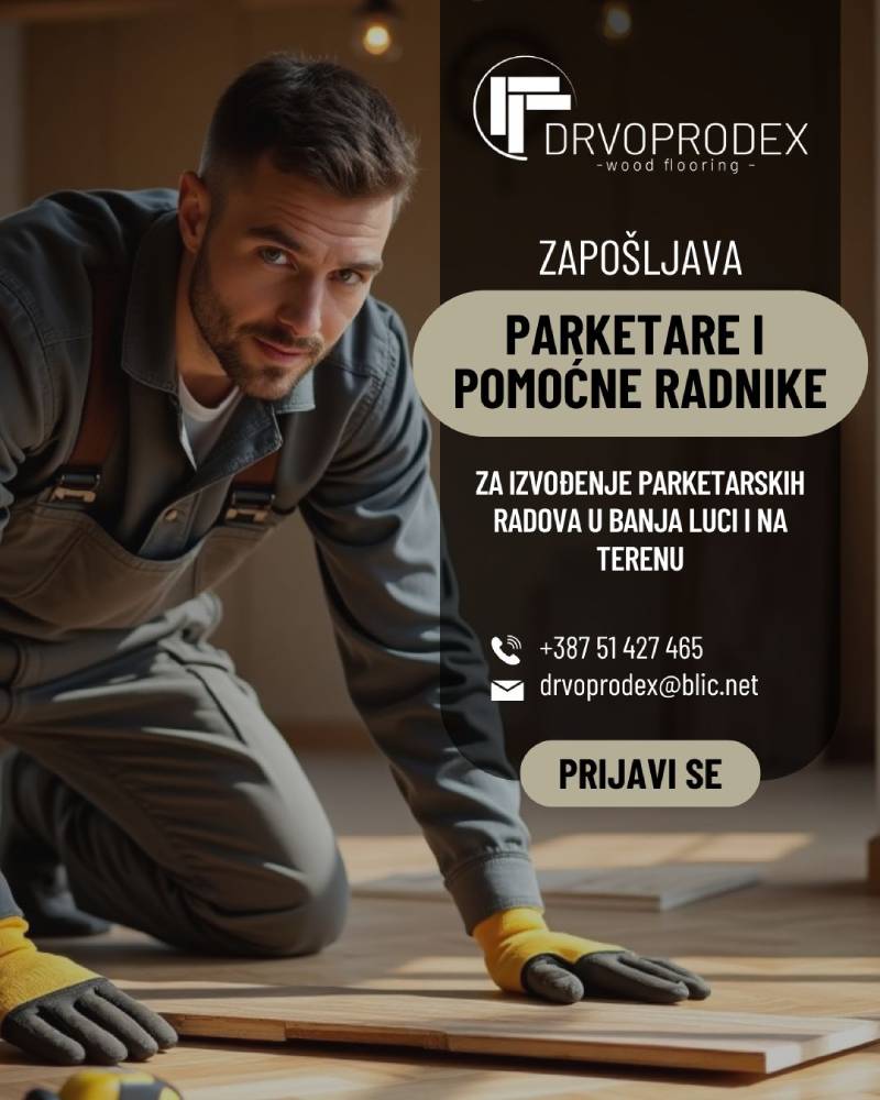 Drvoprodex zapošljava